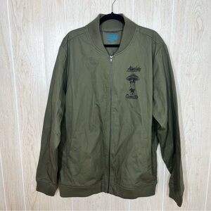 Alien Labs x Connected Cannabis Co. Army Green Zip up Jacket